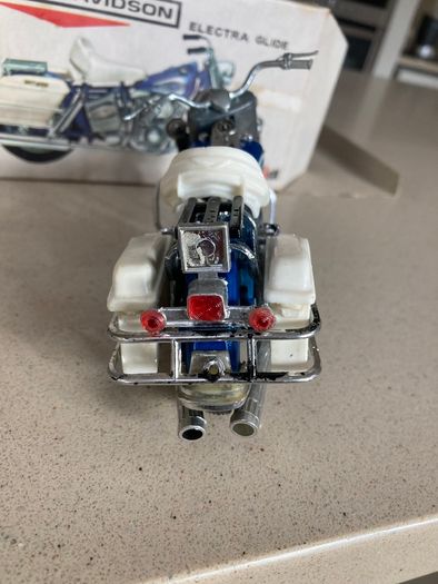 Harley Davidson Electra Glide Scale 1/15 Year 1973 Polistil