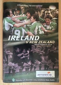 2005 Ireland v New Zealand - Permanent TSB International Programme