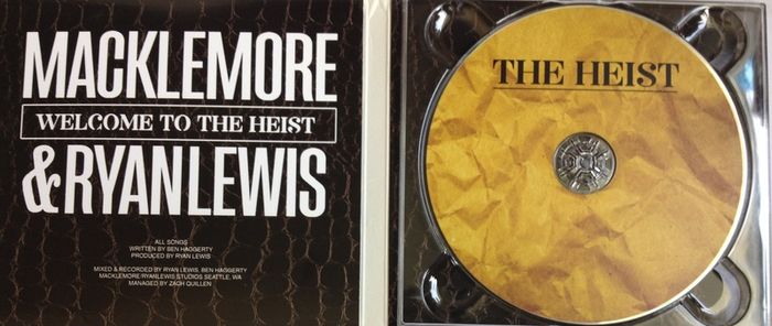 Macklemore & Ryan Lewis [2012] The Heist (CD Digipack Album)