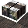 Acacia Hardwood Decking Tiles,Decking Board Espresso 30x30cm 10 Tiles MULTIPLE COLOURS AVAILABLE (FREE SHIPPING) Image 2