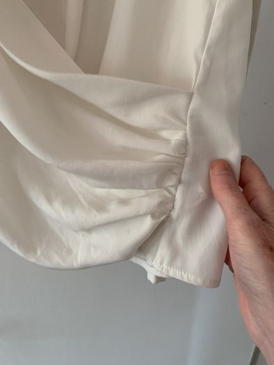 Cream blouse