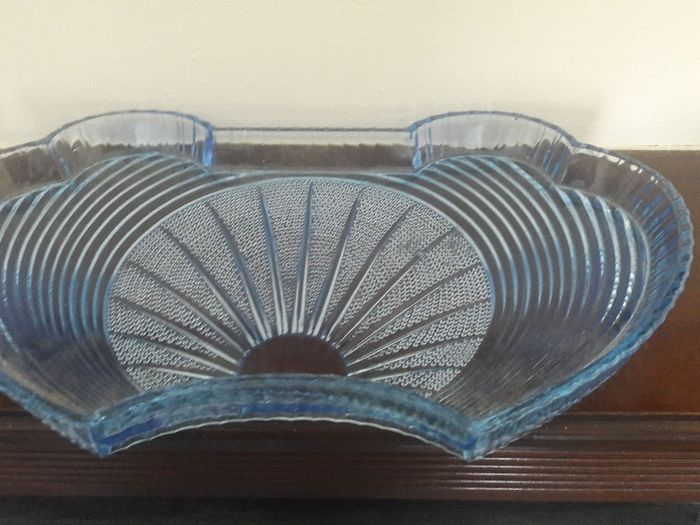 vintage glass dressing table