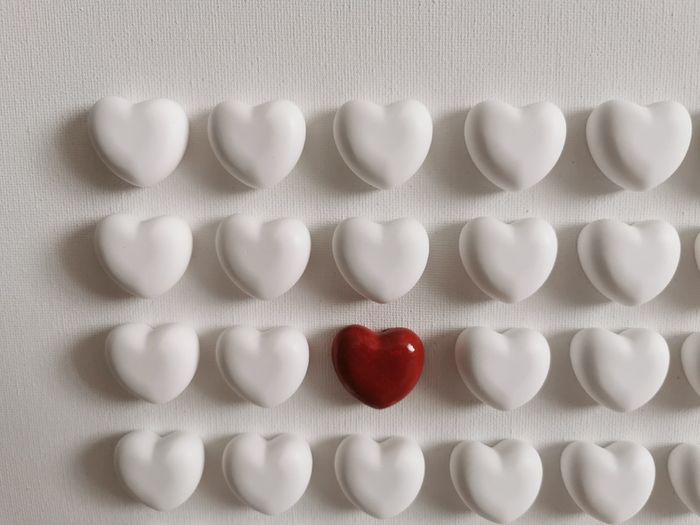 Handmade Heart Canvases - The Chosen Heart