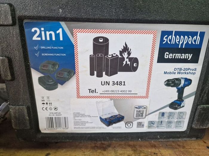 Sheppach 20v Drill