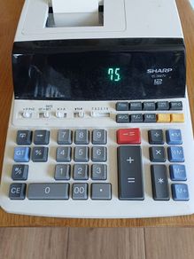 Sharp calculator EL2607V