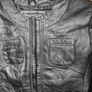 Womens Calla Lily black leather jacket Size Small Image 3