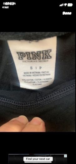 bottoms Victoria secrets small cotton yoga style