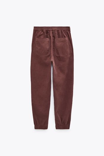 Zara Velvet TRACKSUIT jumper and trousers set
