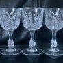 Three crystal shot glasses Image 3