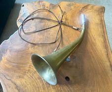 Vintage French Brass Hunting Horn