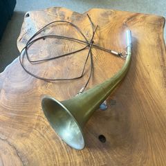 Vintage French Brass Hunting Horn