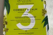 Seoulista Correct &amp; Calm Instant Facial 3 Pack