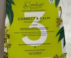 Seoulista Correct & Calm Instant Facial 3 Pack