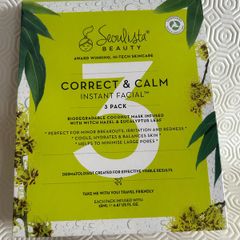 Seoulista Correct & Calm Instant Facial 3 Pack