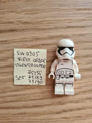 lego sw0905 first order stormtrooper, set star wars 75256, 75189, 75190