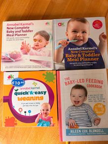 Annabel Karmel baby and toddler recipe books bundle