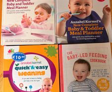 Annabel Karmel baby and toddler recipe books bundle