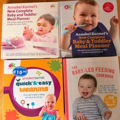 Annabel Karmel baby and toddler recipe books bundle