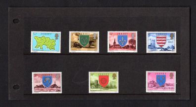 1976 Jersey Definitive Issue of Low Value Stamps Presentation Pack