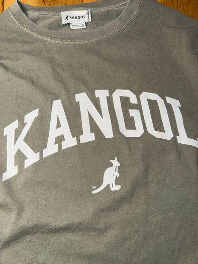 Kangol long sleeve khaki men size L