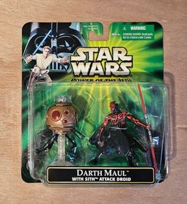 Star Wars Darth Maul With Sith Attack Droid 3.75 " Scale New & Unopened