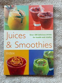 Juices and smoothie making book