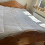 Double bed, mattress and topper Image 2