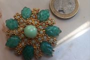 Fabulous brooch by Sphinx, stamped, D18 post 4e