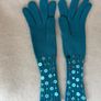 Pia Rossini Long Gloves with Sequins Image 3