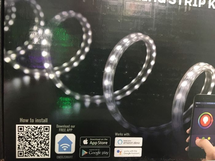 Wi-Fi Smart LED Colour Changing Strip Lights