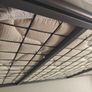 Loft bed with office desk beneath includes thick sprung mattress, very comfortable, frame can be fixed to the wall Image 3