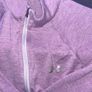 Under Armour Women's Heatgear Tech 1/4 Zip Twist Training Top Medium Lavender Purple Image 2