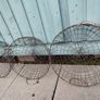3 Decorative Metal Baskets Image 3