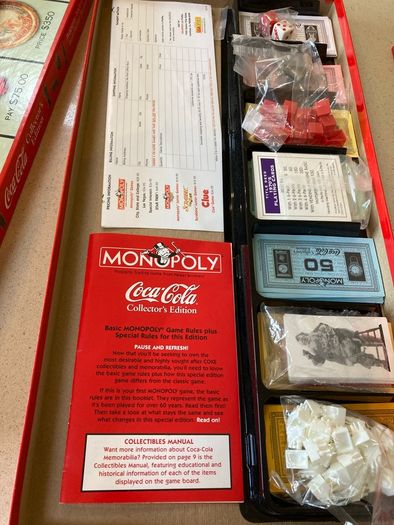 Coca Cola Monopoly rare