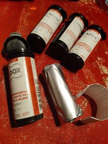 Adox CHS100 Art 120 roll film. ISO100