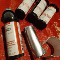 Adox CHS100 Art 120 roll film. ISO100