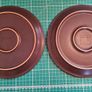Denby Energy Range Salad/Starter/Dessert plate (Charcoal/White colouring) x 2 Image 3
