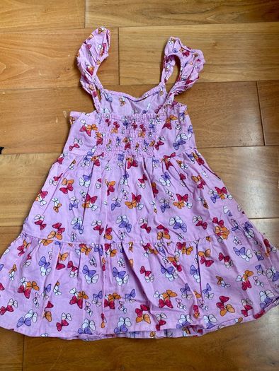 Girl Cotton Summer Dress with open back (2-3Y)