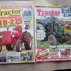 Two Tractor Magazines