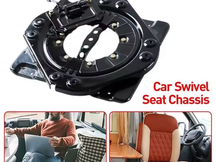 New universal Heavy Duty Seat Swivel Base Steel Plate Swivel Seat Base 360 Degree Rotatable for RV Van Camper Boat Truck Bus machinery dumper forklift tractor diggers