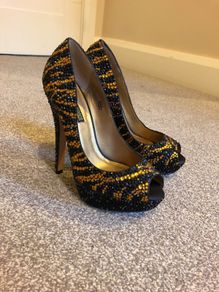 Benjamin Adams London Crystal Heels