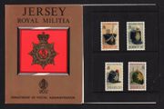1972 Jersey Royal Jersey Militia (1st Series) Commemorative Stamps Presentation Pack