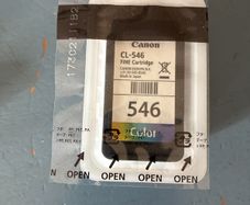 Canon pixma 546 colour cartridge