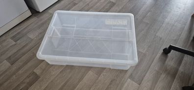 IKEA SAMLA 55L Under-Bed Storage Box with Lid