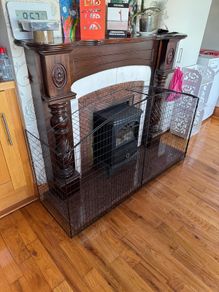 Fireplace insert and surround
