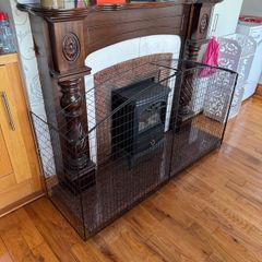 Fireplace insert and surround