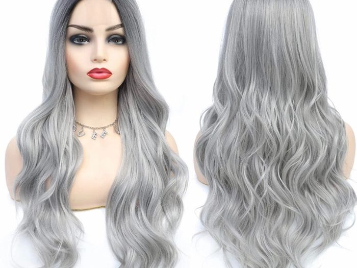 Wavy Wig For Women, Synthetic,27 Inch Pack Of 1 (multiple Colours Available, See Photos)