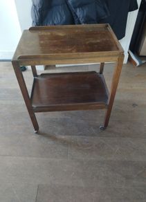 vintage drinks trolley