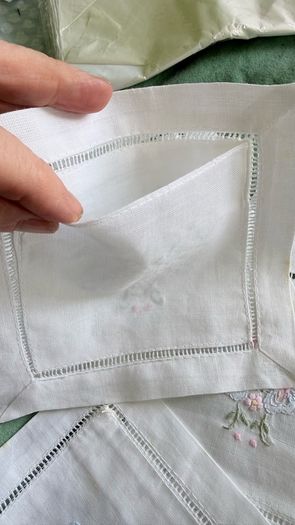 Vintage Linen and Embroidered bags