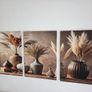 3 framed  large canvas 45x65cm each Image 2